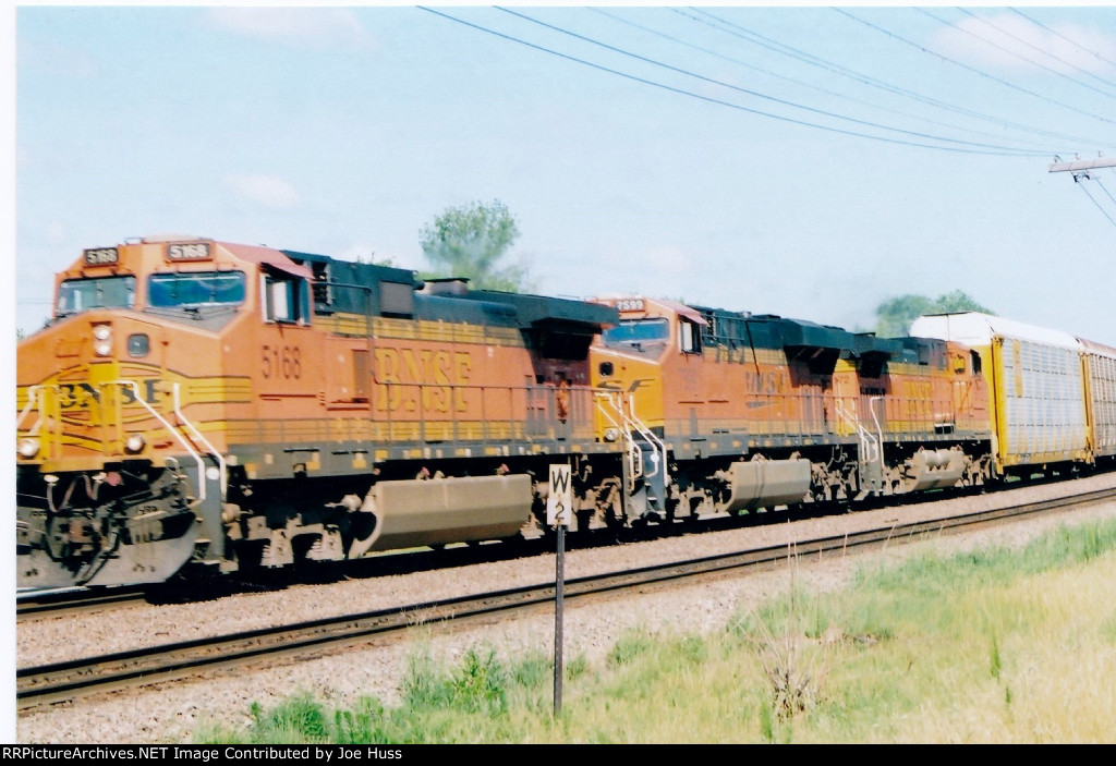 BNSF 5168 East